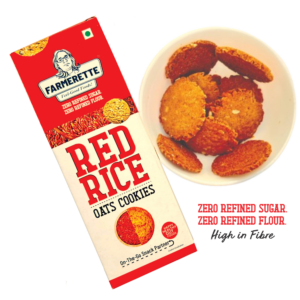 Red rice cookies