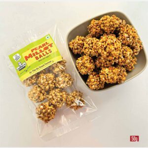 Puffed Pearl Millet Balls