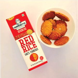 Red Rice Oats Cookies