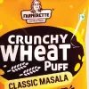 Fiber-rich healthy wheat snacks as a safe alternative to fried chips.